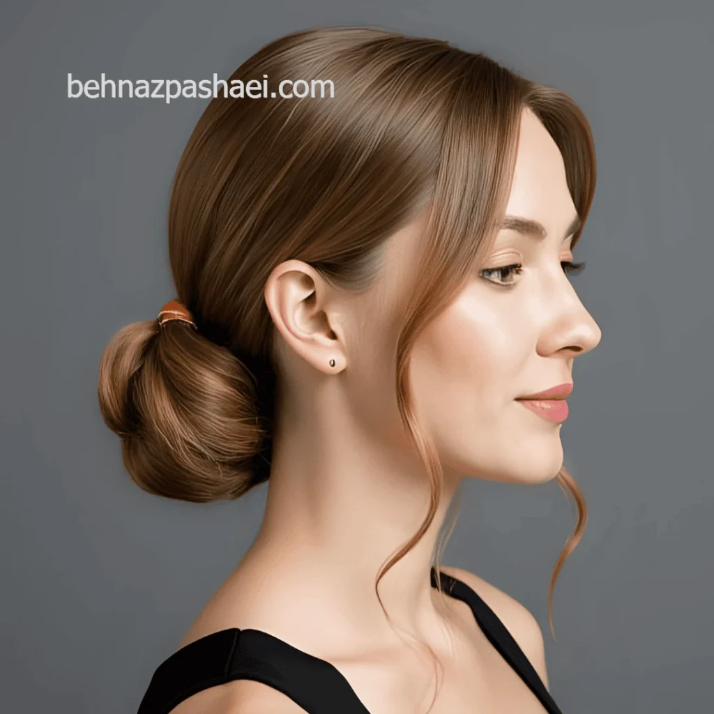 بهناز پاشایی میکاپ و شینیون عروس ایرانی در کرج
