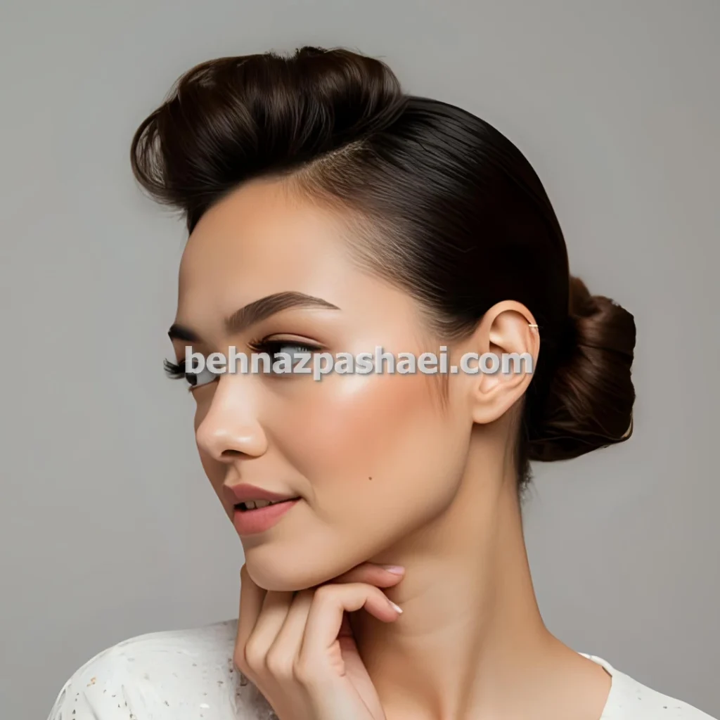 میکاپ و شینیون طبیعی با رزرو نوبت آنلاین در کرج