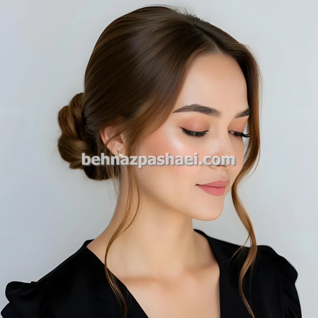 میکاپ و شینیون کلاسیک ویژه مراسم عروسی در کرج